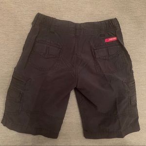 Navy boys cargo shorts.